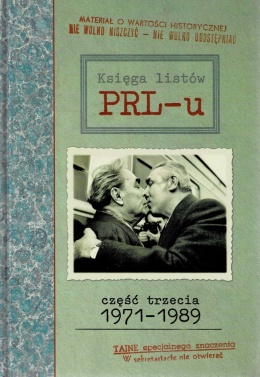 [ANTYKWARIAT] Księga listów PRL-u. Część trzecia 1971-1989