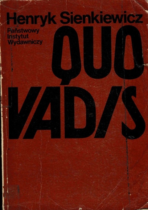 [ANTYKWARIAT] Quo vadis - Henryk Sienkiewicz