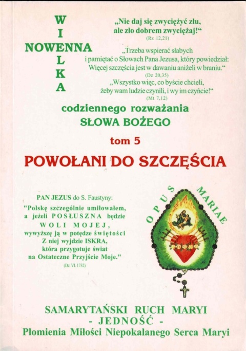 [ANTYKWARIAT] Wielka Nowenna Tom 5 Powołani Do Szczęścia - Andrzej Michałek