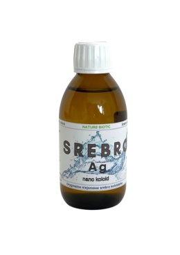 Niejonowe srebro koloidalne 200 ml 25 PPM - Koszyczek Natury